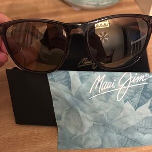 Maui Jim Dark Brown Sunglasses